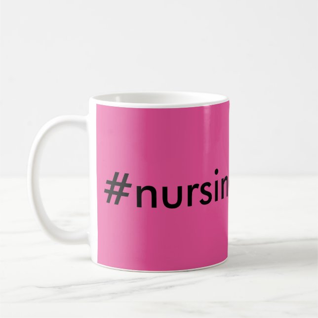 #nursingproblems coffee mug (Left)