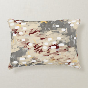Nurture Nature Abstract Accent Pillow