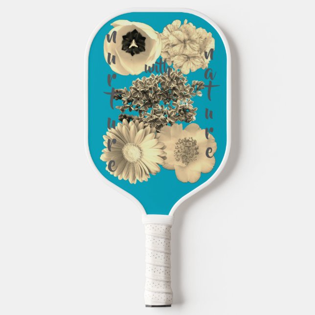 Nurture with Nature 2 Pickleball Paddle (Front)
