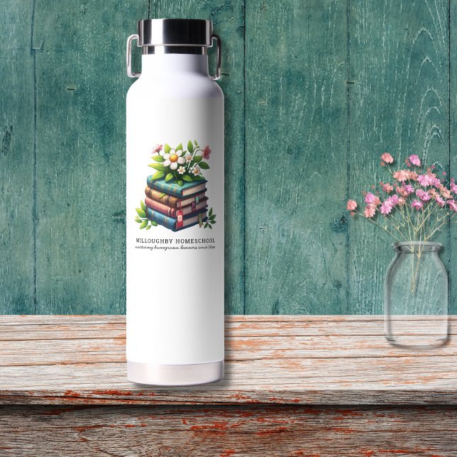 Nurturing Homegrown Learners Homeschool  Water Bottle (Creator Uploaded)