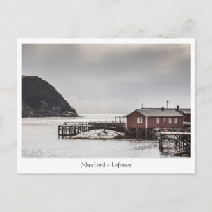 Nusfjord Lofoten Norway Postcard