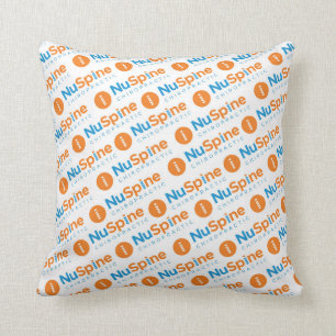 NuSpine lobby Throw Pillow