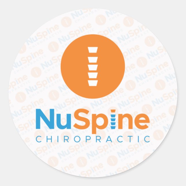 NuSpine Stickers & Labels (Front)