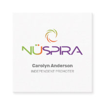 NuSpira White Business Card