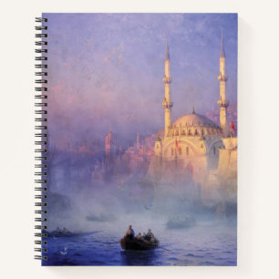 Nusretiye Top-Kahné Mosque Constantinople Fine Art Notebook