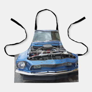 nustang shelby antique apron