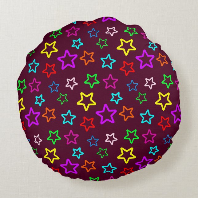 NuSTARS Round Pillow (Back)