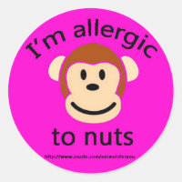 Nut Allergy Pink