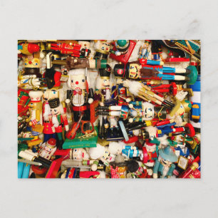 Nut Crackers Holiday Postcard