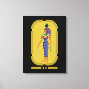 Nut Egyptian Goddess Canvas Print