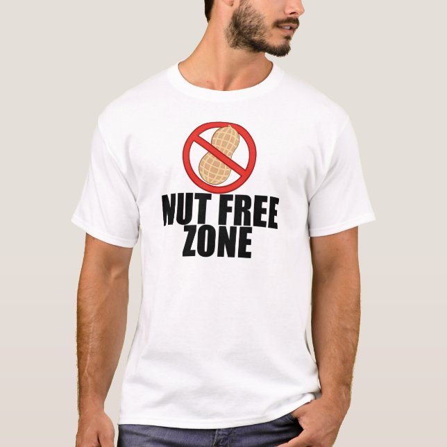 Nut Free Zone T-Shirt (Front)