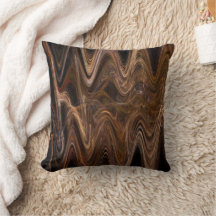 Nut Honey Throw Pillow