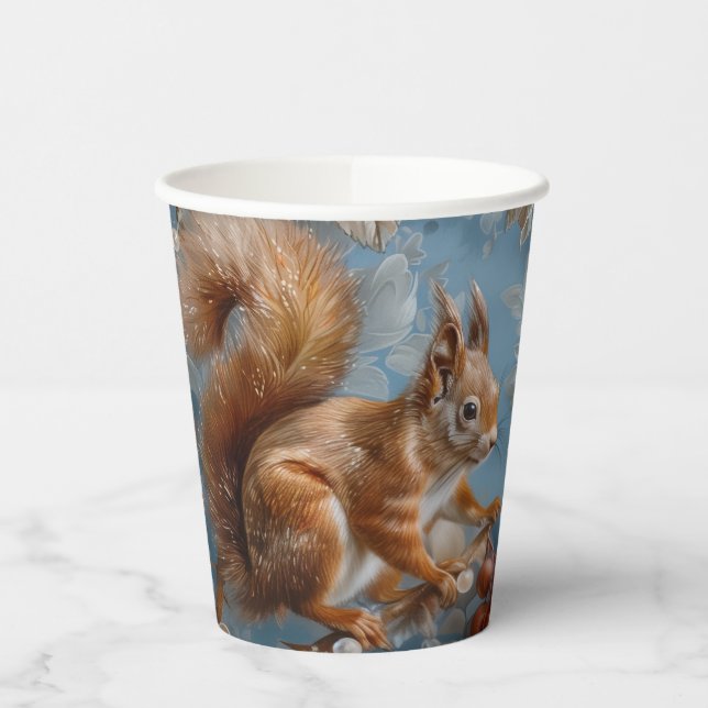 Nut - Paper Cups Size 236ml Paper Cup (Left)