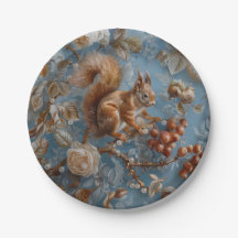 Nut - Round Paper Plates