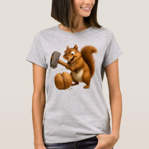 "Nut-Smashing Squirrel Tee