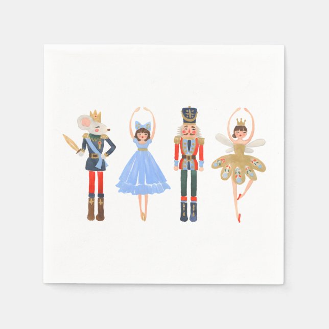 Nutcracker 1WH1 Napkin (Front)