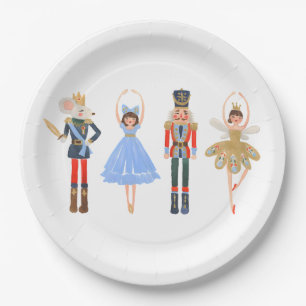 Nutcracker 1WH1 Paper Plate