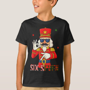 Nutcracker 67 Six Seven Christmas Meme Humor Men W T-Shirt