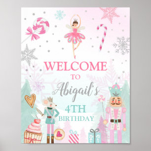 Nutcracker Affiche de bienvenue Pays des douceurs