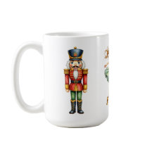 Nutcracker and Ballerina Christmas Mug