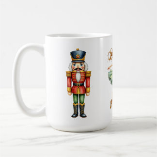 Nutcracker and Ballerina Christmas Mug