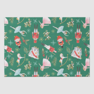 Nutcracker Ballerina Christmas  Tissue Paper