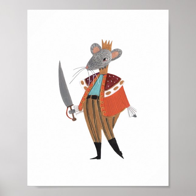 Nutcracker ballet character | Mouse King Poster (Front)