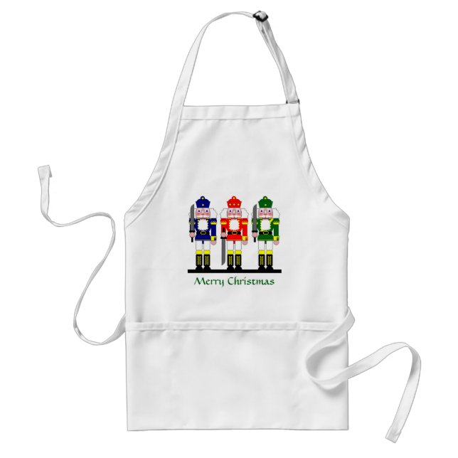 Nutcracker Ballet Christmas Apron (Front)