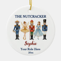 Nutcracker Ballet Custom Name & Role