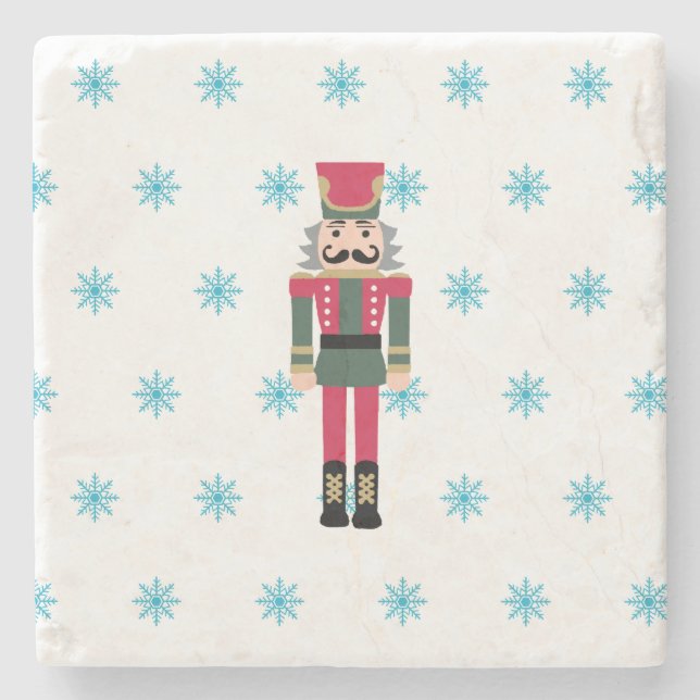 Nutcracker Ballet Illustration Stone Coaster (Front)