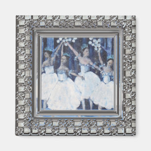 Nutcracker ballet miniature magnet