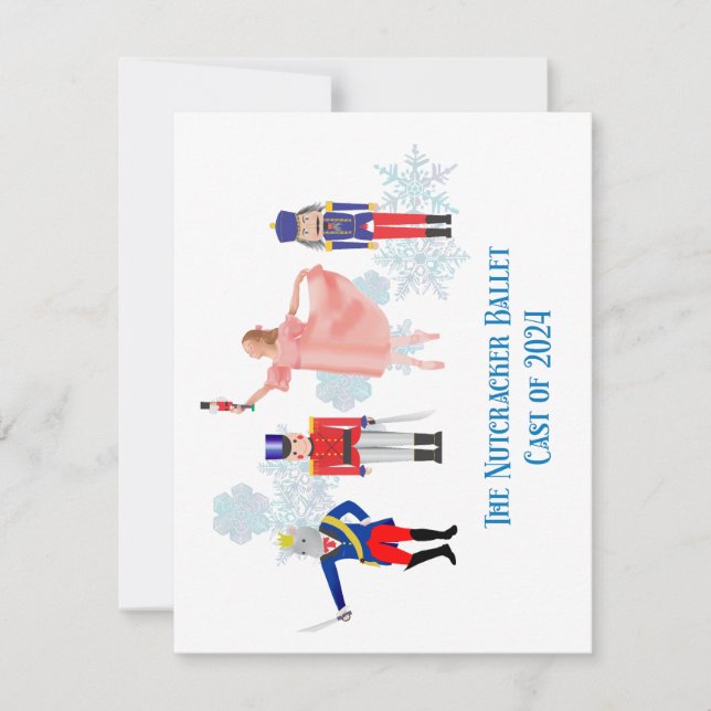 Nutcracker Ballet Notecards (Front)