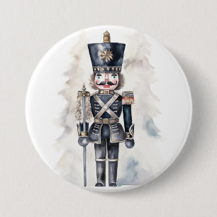 Nutcracker Ballet, Nutcracker 3 Inch Round Button