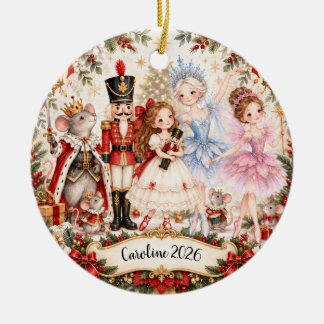 Nutcracker Ballet Ornament