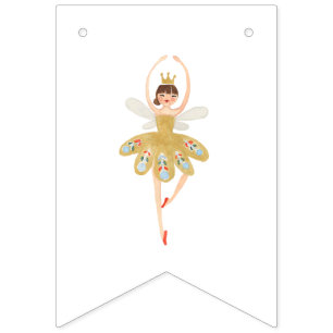 Nutcracker Ballet Party Banner - Bunting