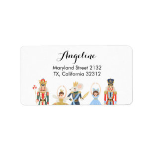 Nutcracker Ballet Return Address Labels