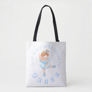 Nutcracker Ballet Sugar Plum Fairy Ballerina Tote Bag