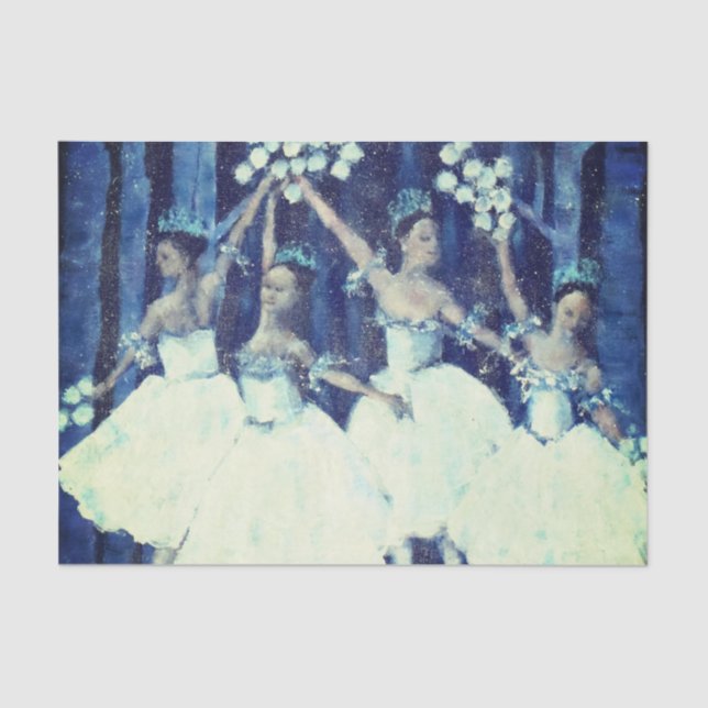 Nutcracker ballet tissue paper (Front)