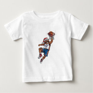 Nutcracker Baseball Christmas 2026 Holiday Sports Baby T-Shirt
