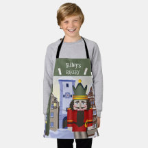 Nutcracker, Bavarian German Personalized Green