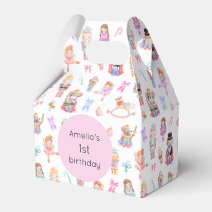 Nutcracker Birthday Favor Box