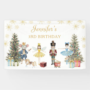 Nutcracker Birthday Party  Banner