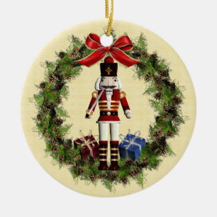 Nutcracker Buon Natale Italian Christmas Ornament