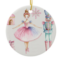 Nutcracker Ceramic Decoration