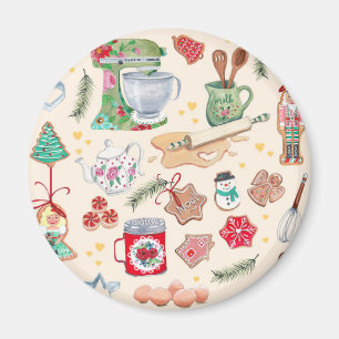 Nutcracker character cute kitchen cookies magnet