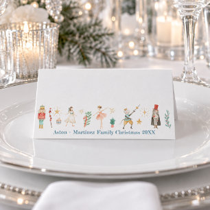 Nutcracker Characters Table Seating Place Card