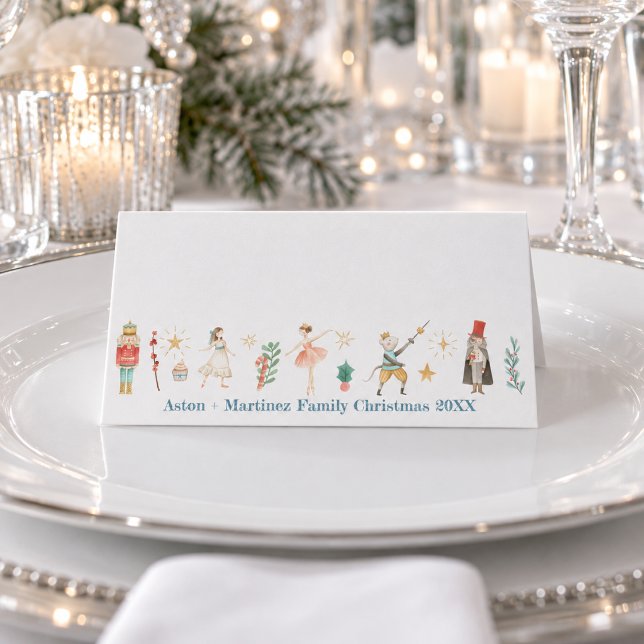 Nutcracker Characters Table Seating Place Card (Creator Uploaded)