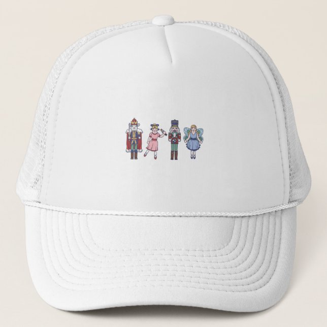 Nutcracker characters trucker hat (Front)