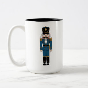Nutcracker Charm Two-Tone Coffee Mug