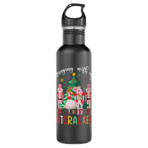 nutcracker christmas 710 ml water bottle